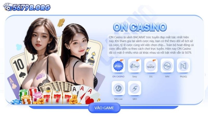 Casino 5679: Cược live mỗi giây, trúng lớn mỗi ván