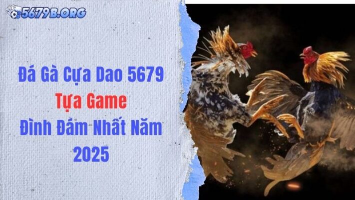 Đá Gà Cựa Dao 5679: Tựa Game Đình Đám Nhất Năm 2025