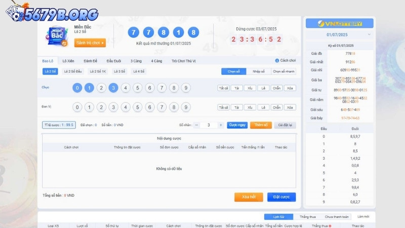 Hướng dẫn tham gia xổ số 5679