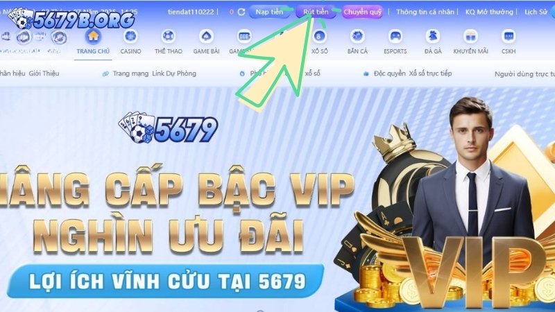 Truy cập rút tiền 5679